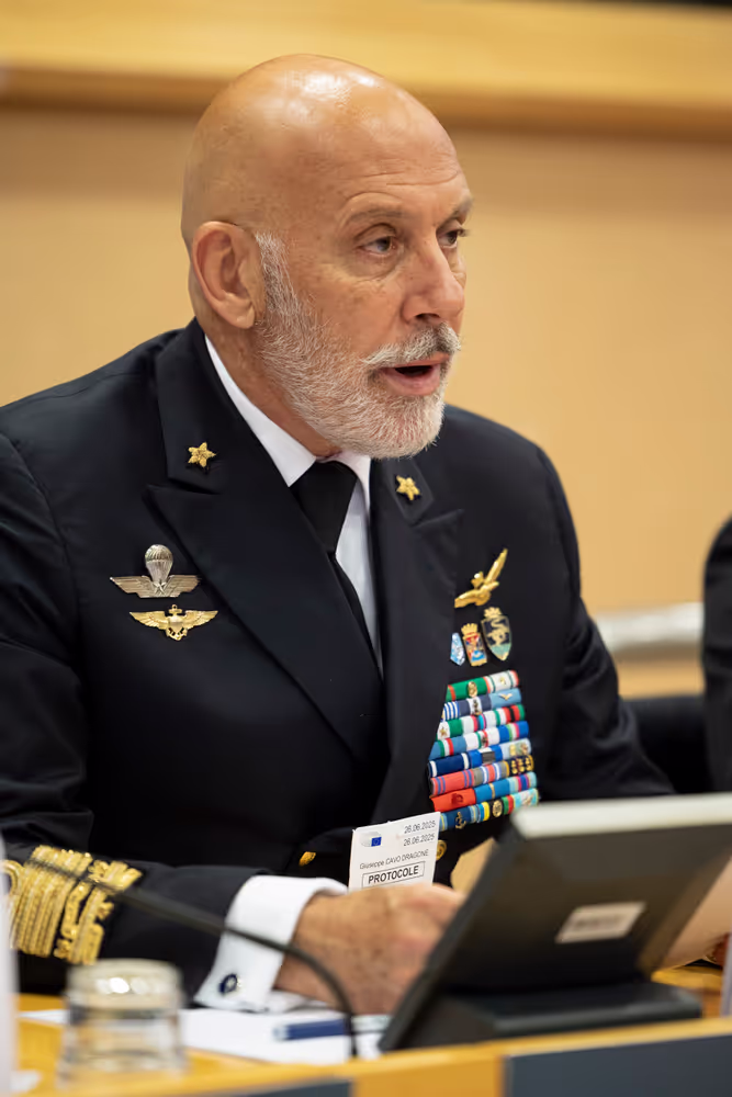 SEDE - Exchange of views with Admiral Giuseppe Cavo Dragone, Chair of the NATO Military Committee