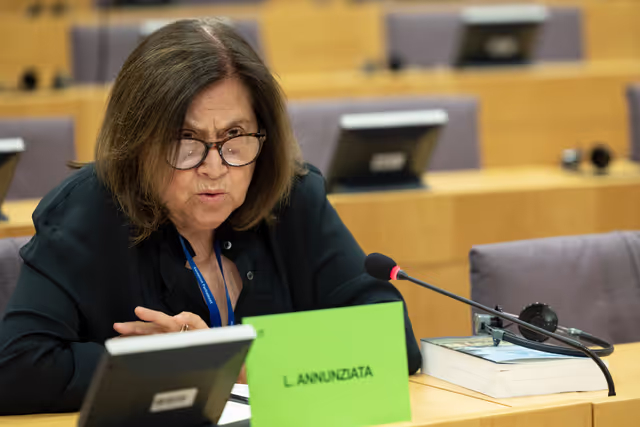 Fotografia 3: SEDE - Exchange of views with Admiral Giuseppe Cavo Dragone, Chair of the NATO Military Committee