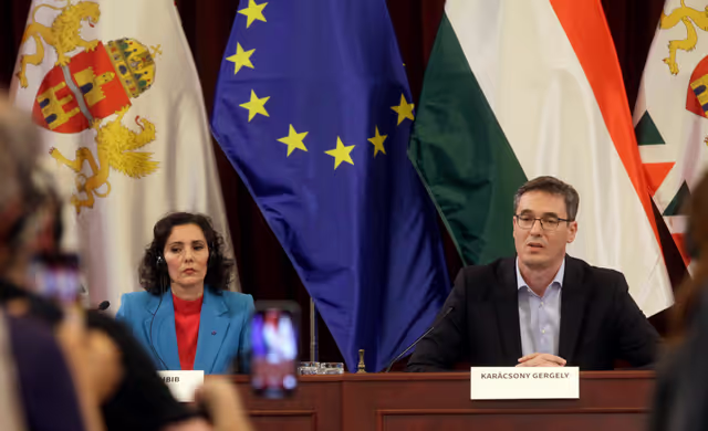 Fotó 11: International press conference on Budapest Pride March with the participation of Nicolae ŞTEFĂNUȚĂ, EP Vice-President