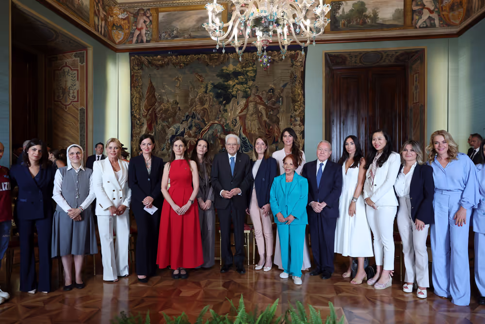 Official visit by Roberta METSOLA, EP President to Rome (Italy) - Meeting with Sergio MATTARELLA, President of Italy