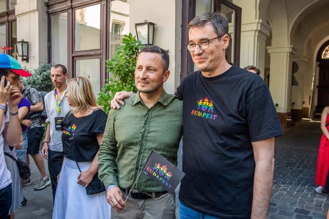 Photo 18 : Budapest Pride March with the participation of Nicolae ȘTEFĂNUȚĂ, EP Vice President and EP Members
