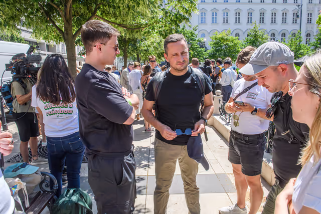 Photo 31 : Budapest Pride March with the participation of Nicolae ȘTEFĂNUȚĂ, EP Vice President and EP Members