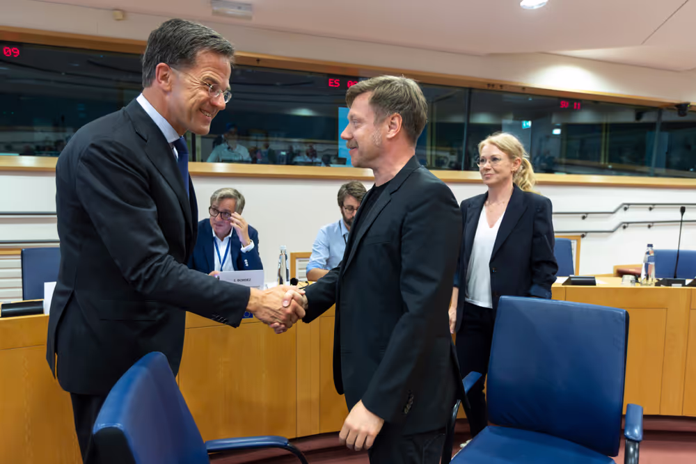 Meeting of the EP Conference of Presidents in the presence of Mark RUTTE, Secretary General of NATO and António COSTA, European Council President