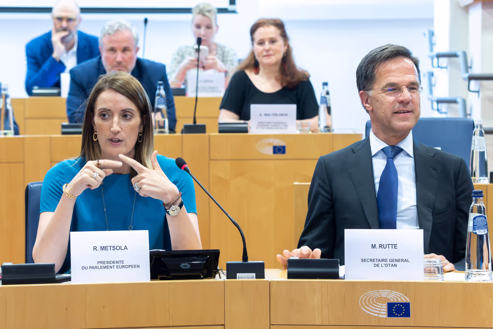 Conference of Presidents in the presence of Mark RUTTE, Secretary General of NATO