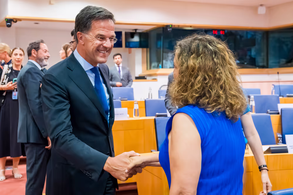 Meeting of the EP Conference of Presidents in the presence of Mark RUTTE, Secretary General of NATO and António COSTA, European Council President