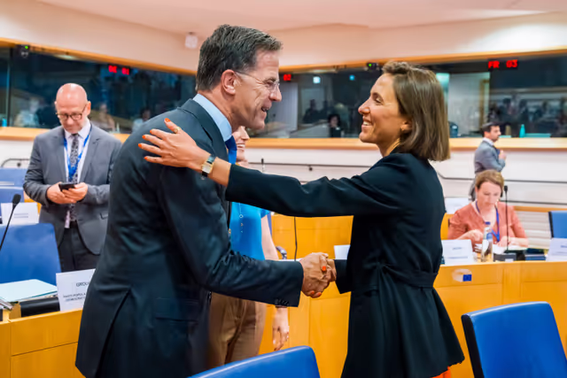 Nuotrauka 20: Meeting of the EP Conference of Presidents in the presence of Mark RUTTE, Secretary General of NATO and António COSTA, European Council President