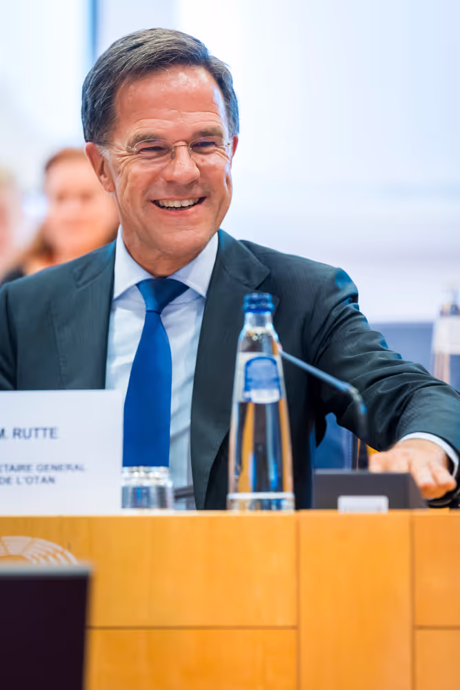 Meeting of the EP Conference of Presidents in the presence of Mark RUTTE, Secretary General of NATO and António COSTA, European Council President
