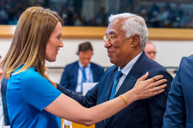 Nuotrauka 5: Meeting of the EP Conference of Presidents in the presence of Mark RUTTE, Secretary General of NATO and António COSTA, European Council President