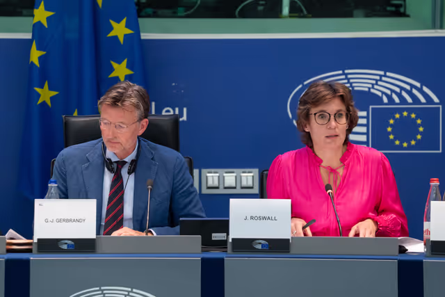 Foto 8: ENVI - Exchange of views with Jessika Roswall, Commissioner for Environment, Water Resilience and a Competitive Circular Economy, and presentation of the Water Resilience Strategy