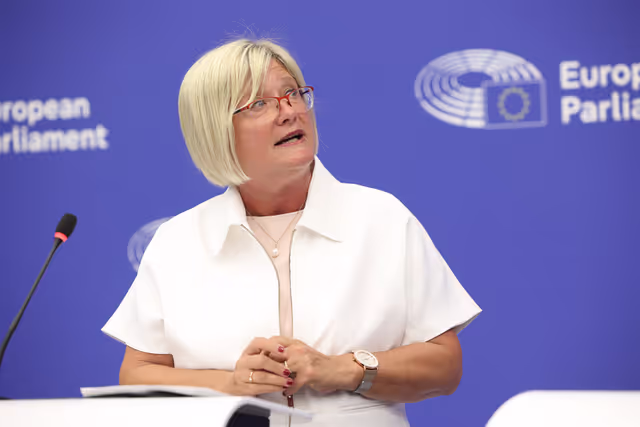 Zdjęcie 10: Press briefing Patriots for Europe