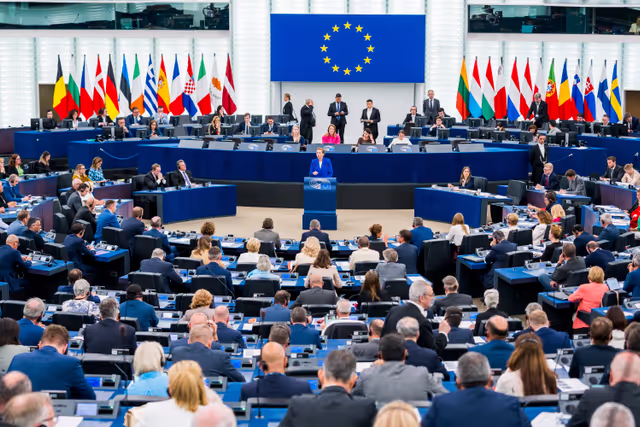 Foto 3: EP Plenary session -  Presentation of the programme of activities of the Danish Presidency