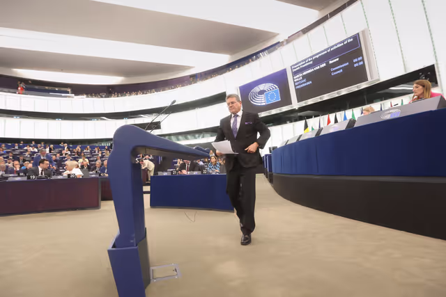 Foto 9: EP Plenary session -  Presentation of the programme of activities of the Danish Presidency