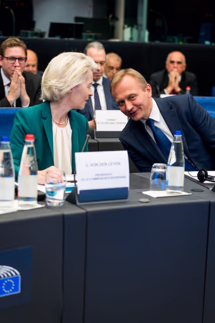 Valokuva 14: Conference of Presidents on the post-2027 Multiannual Financial Framework