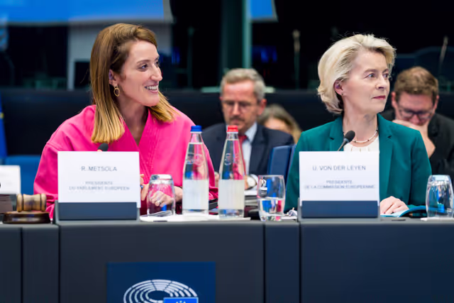 Valokuva 8: Conference of Presidents on the post-2027 Multiannual Financial Framework