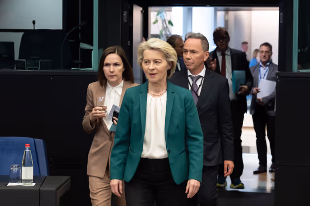 Valokuva 15: Conference of Presidents on the post-2027 Multiannual Financial Framework