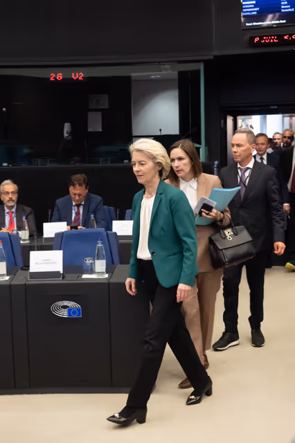 Valokuva 17: Conference of Presidents on the post-2027 Multiannual Financial Framework