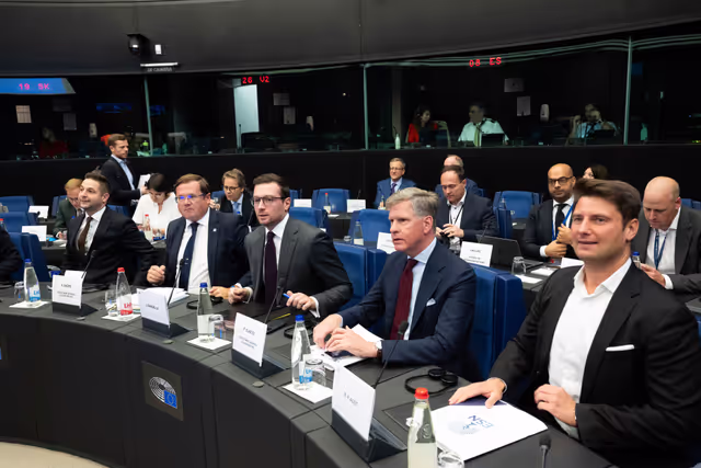 Valokuva 9: Conference of Presidents on the post-2027 Multiannual Financial Framework