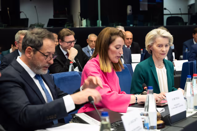 Valokuva 5: Conference of Presidents on the post-2027 Multiannual Financial Framework