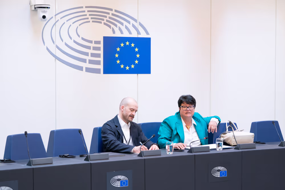 Sabine VERHEYEN meets with German journalists