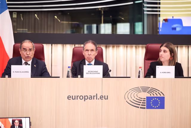 Fotografia 4: Delegation to the EU - Chile Joint Parliamentary Committee
