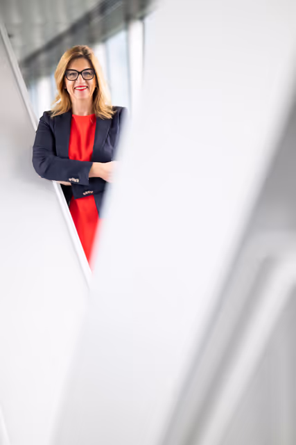 Foto 9: Stephanie YON COURTIN in the EP in Strasbourg