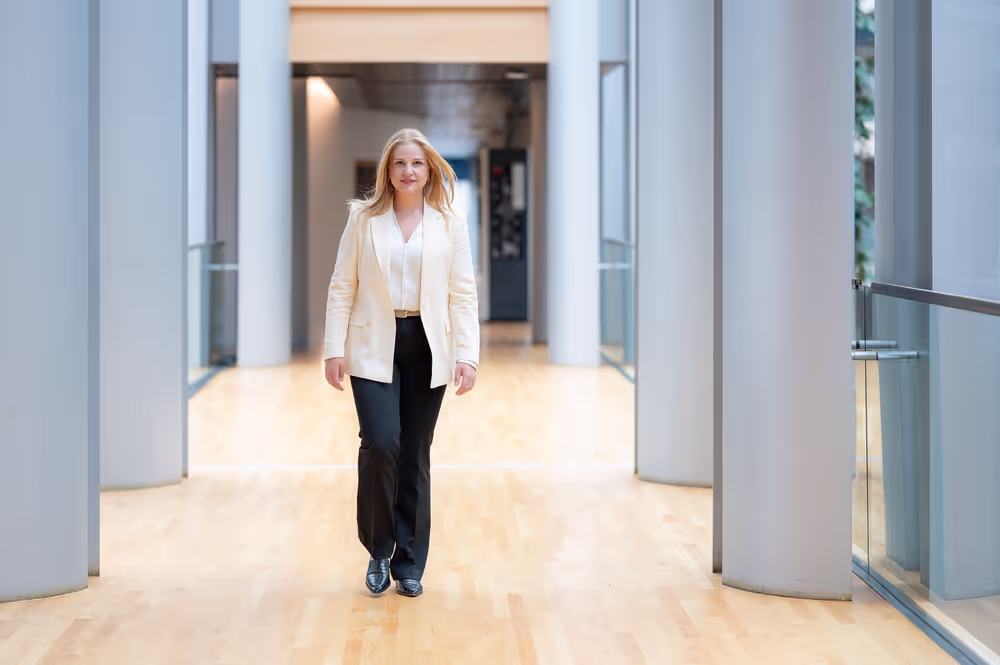 Arba KOKALARI in the EP in Strasbourg