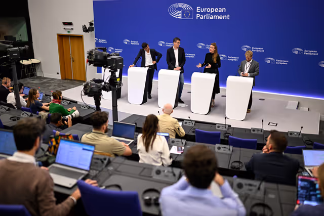 Fotografia 21: Press conference on Freedom of assembly and rule of law in Hungary: intimidation against the mayor of Budapest, organisers and civil society