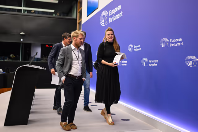 Fotografia 1: Press conference on Freedom of assembly and rule of law in Hungary: intimidation against the mayor of Budapest, organisers and civil society