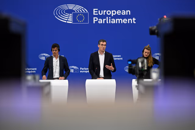 Fotografia 15: Press conference on Freedom of assembly and rule of law in Hungary: intimidation against the mayor of Budapest, organisers and civil society