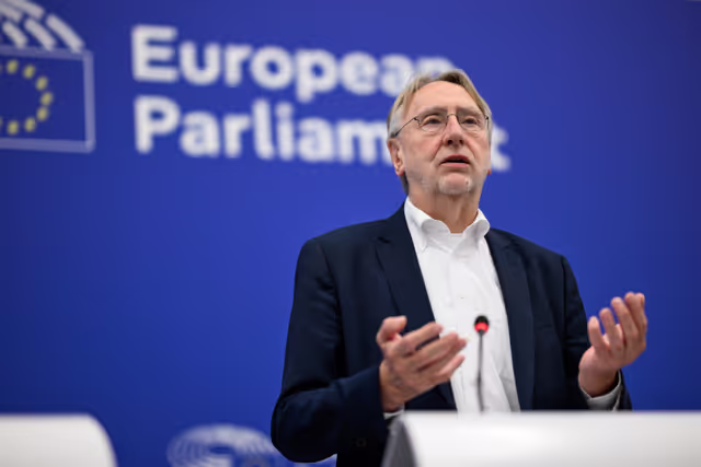 Fotografija 17: Press conference  on the EU-US trade negotiations