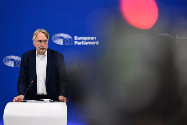 Fotografija 16: Press conference  on the EU-US trade negotiations