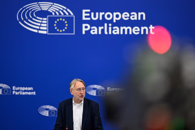 Fotografija 15: Press conference  on the EU-US trade negotiations