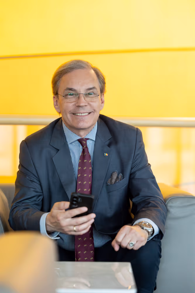 Serban-Dimitrie STURDZA in the EP in Brussels