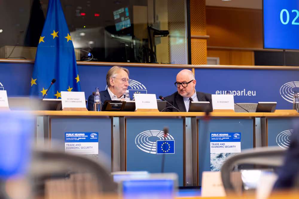 INTA - Public hearing ' Trade and economic security: navigating protectionism and geopolitical challenges in an unpredictable world order '