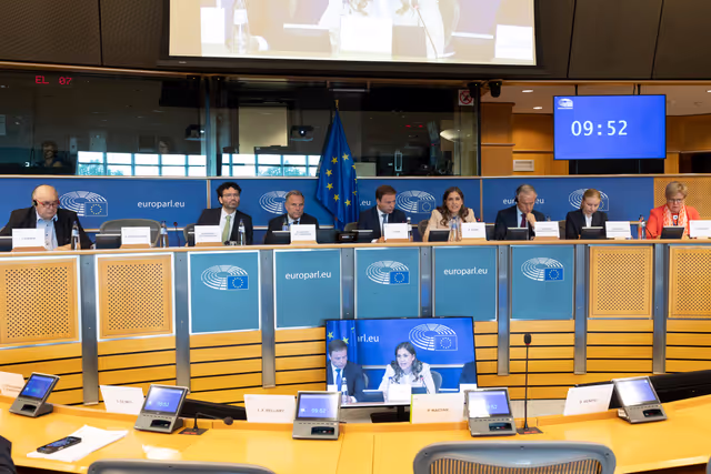 Nuotrauka 10: AFCO - Presentation of the programme of the Danish EU Council Presidency