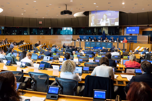 Nuotrauka 9: AFCO - Presentation of the programme of the Danish EU Council Presidency