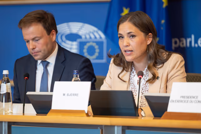 Nuotrauka 16: AFCO - Presentation of the programme of the Danish EU Council Presidency