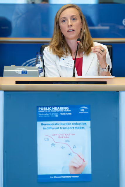 Foto 1: TRAN - Public hearing on Bureaucratic burden reduction in different transport modes