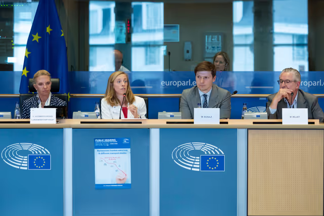 Foto 3: TRAN - Public hearing on Bureaucratic burden reduction in different transport modes