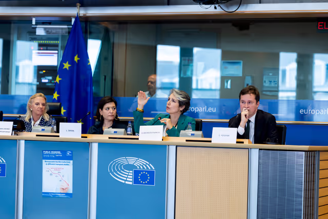 Fotografie 10: TRAN - Public hearing on Bureaucratic burden reduction in different transport modes