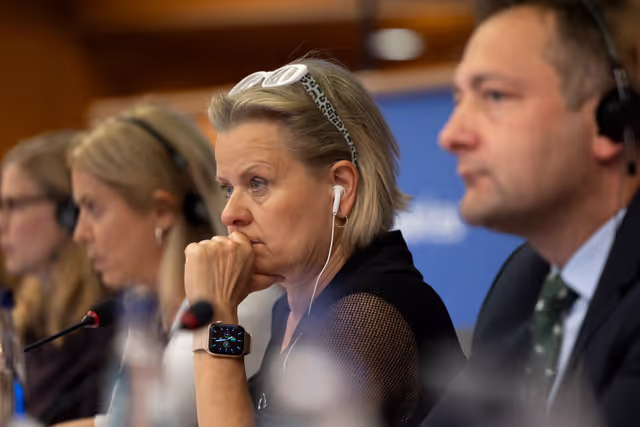 Photo 12: AGRI - Exchange of views with Commissioner Hansen: presentation of the legislative proposal for the CAP after 2027