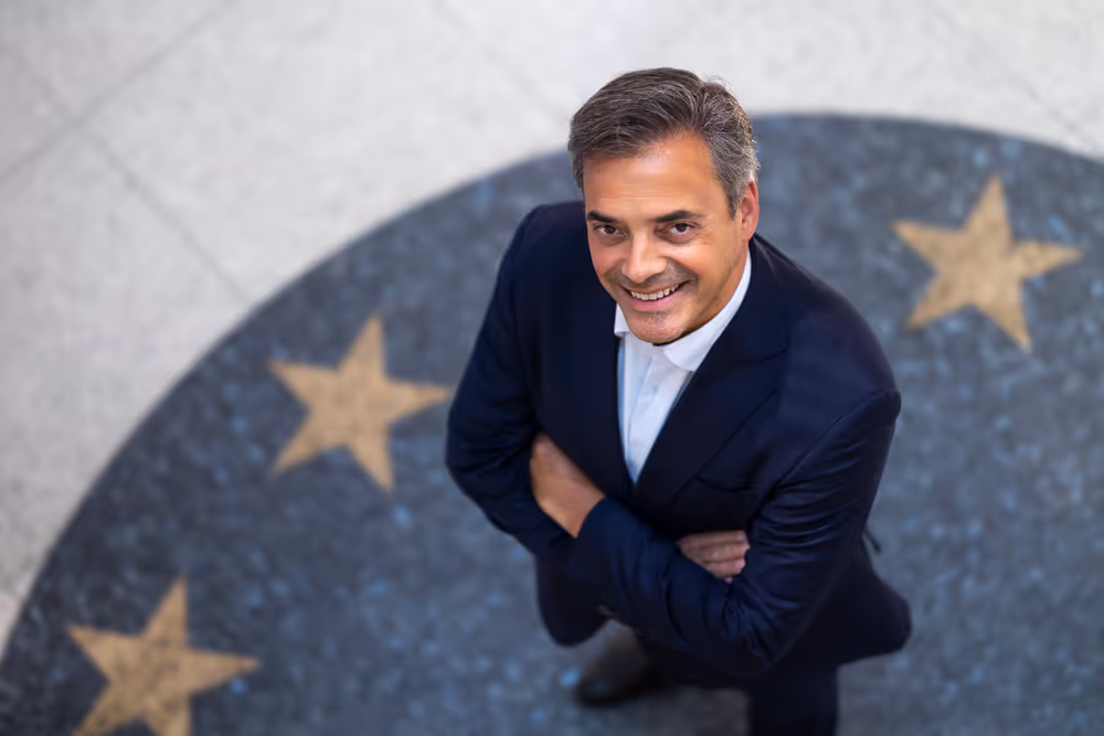 Andre RODRIGUES in the EP in Brussels