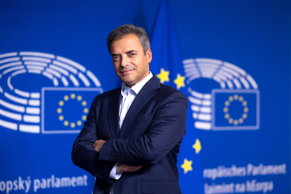 Andre RODRIGUES in the EP in Brussels