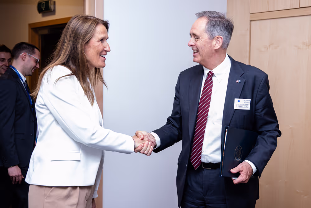 Sophie WILMES meets with a delegation of the US Congress