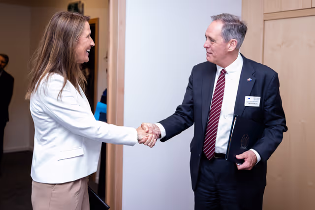 Sophie WILMES meets with a delegation of the US Congress