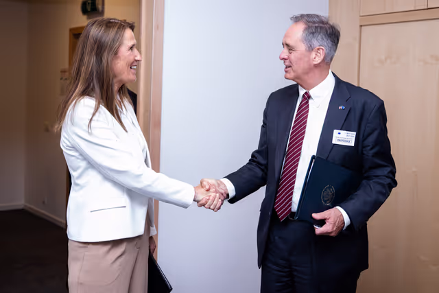 Sophie WILMES meets with a delegation of the US Congress