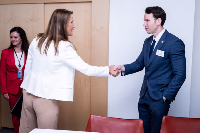 Sophie WILMES meets with a delegation of the US Congress