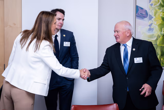 Sophie WILMES meets with a delegation of the US Congress