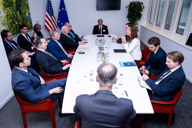 Sophie WILMES meets with a delegation of the US Congres