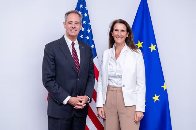 Sophie WILMES meets with a delegation of the US Congress